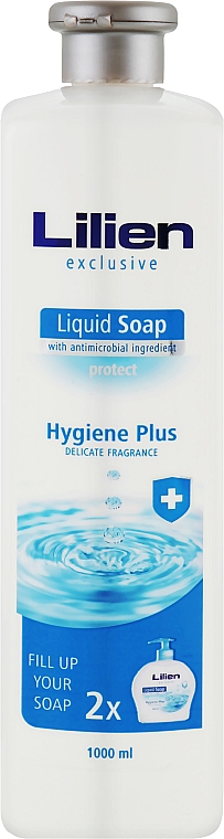 Sanfte Flüssigseife - Lilien Hygiene Plus Liquid Soap (Refill) — Bild N1