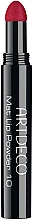 Düfte, Parfümerie und Kosmetik Lippenpuder-Stift mit mattem Finish - Artdeco Mat Lip Powder 