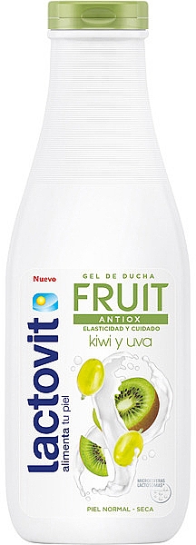 Duschgel Kiwi und Weintraube - Lactovit Fruit Shower Gel — Bild N1