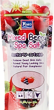 Körperpeelingsalz mit Erdbeer- und Maulbeerextrakt - Yoko Mixed Berry Spa Salt — Bild N3