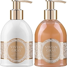 Set - Vivian Gray Romance Sweet Vanilla Set (cr/soap/250ml + h/lot/250ml) — Bild N2