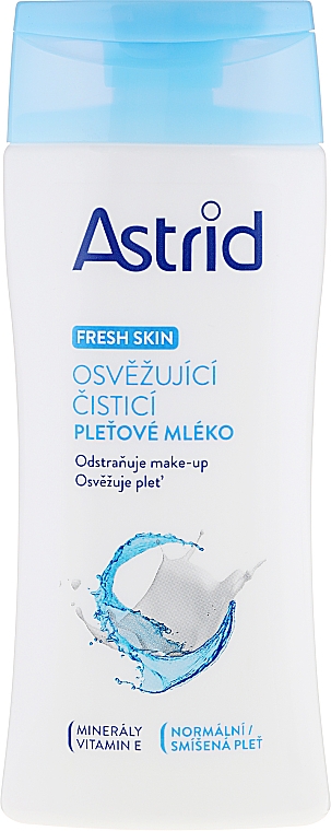 Erfrischende Gesichtsreinigungsmilch mit Mineralien und Vitamin E - Astrid Fresh Skin Cleansing Milk — Bild N1