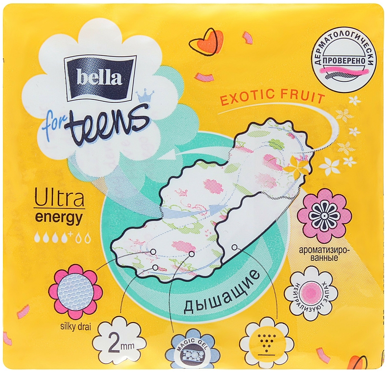 Slipeinlagen For Teens Ultra Energy 10 St. - Bella — Bild N2
