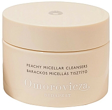 Düfte, Parfümerie und Kosmetik Reinigungspads mit Mizellenlösung für das Gesicht - Omorovicza Peachy Micellar Cleansers