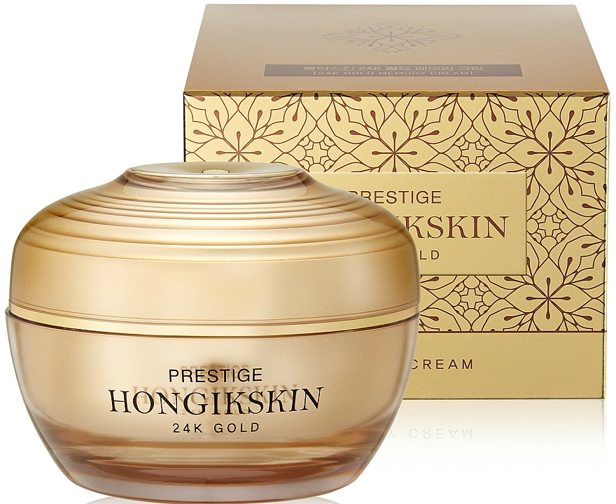 Gesichtscreme mit Goldpartikeln - Hongik Skin Prestige 24K Gold Cream