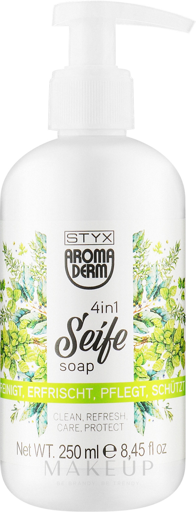 4in1 Flüssigseife - Styx Naturcosmetic Aroma Derm 4 In 1 Soap — Bild 250 ml