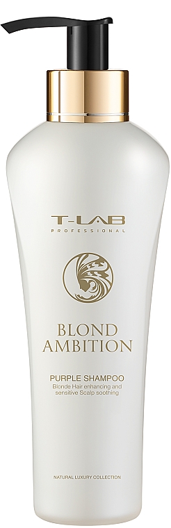 Haarshampoo - T-Lab Professional Blond Ambition Purple Shampoo — Bild N1