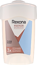 Düfte, Parfümerie und Kosmetik Deostick Antitranspirant - Rexona Women Maximum Protection Clean Scent Fresh Stick Anti-transpirant