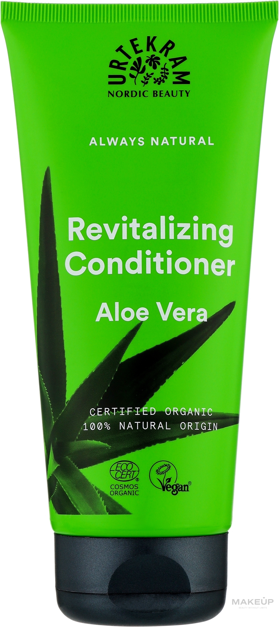 Regenerierende Pflegespülung mit Aloe Vera - Urtekram Organic Aloe Vera Conditioner — Bild 180 ml