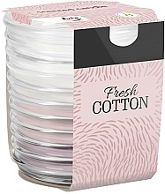 Duftkerze in einem gerippten Glas Fresh Cotton - Bispol Scented Candle Fresh Cotton  — Bild N1