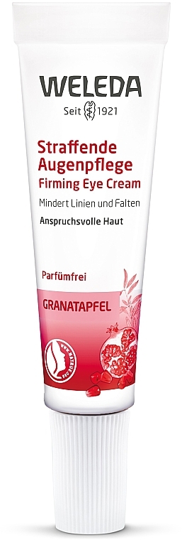 Straffende Augencreme mit Granatapfelsamenöl - Weleda Granatapfel Straffende Augenpflege — Bild N1