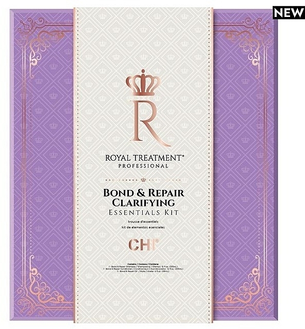 Set - Chi Royal Treatment Bond & Repair Essentials Kit (shm/355ml + treat/355ml + oil/118ml) — Bild N1