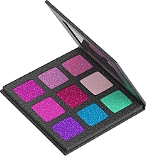 Lidschatten-Palette mit Glitzer 9 Farben - 7 Days Shine, Bombita! Glitter Eyeshadows Palette 9 Colors — Bild N2