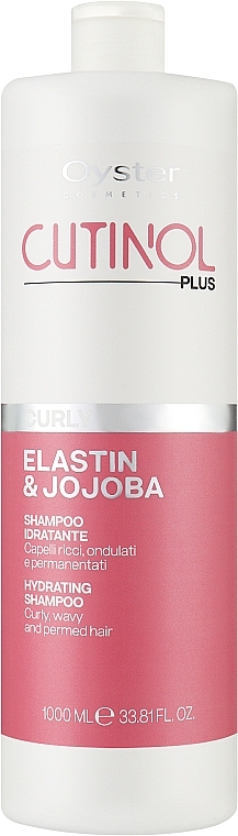 Shampoo für lockiges Haar - Oyster Cutinol Plus Elastin & Jojoba Curly Shampoo — Bild N2
