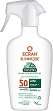 Düfte, Parfümerie und Kosmetik Sonnenmilchspray - Ecran Sunnique Spray Naturals Protective Milk SPF50