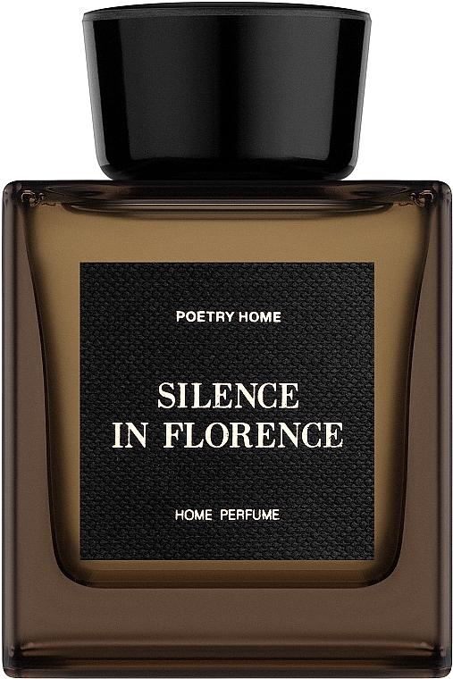 Poetry Home Silence In Florence Black Square Collection - Parfümierter Diffusor — Bild N1