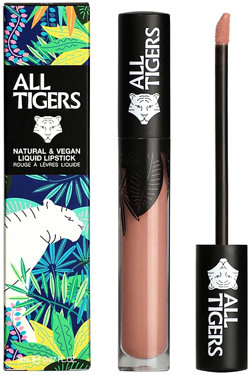 Flüssiger Lippenstift - All Tigers Natural And Vegan Liquid Lipstick — Bild N1