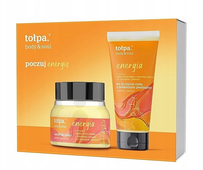 Set - Tolpa Body & Soul Energy (sh/gel/200ml + b/lot/250ml) — Bild N1