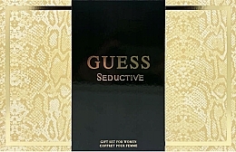 Guess Seductive - Duftset (Eau de Toilette 75 ml + Eau de Toilette 15 ml + Körperlotion 100 ml + Kosmetiktasche 1 St.) — Bild N2