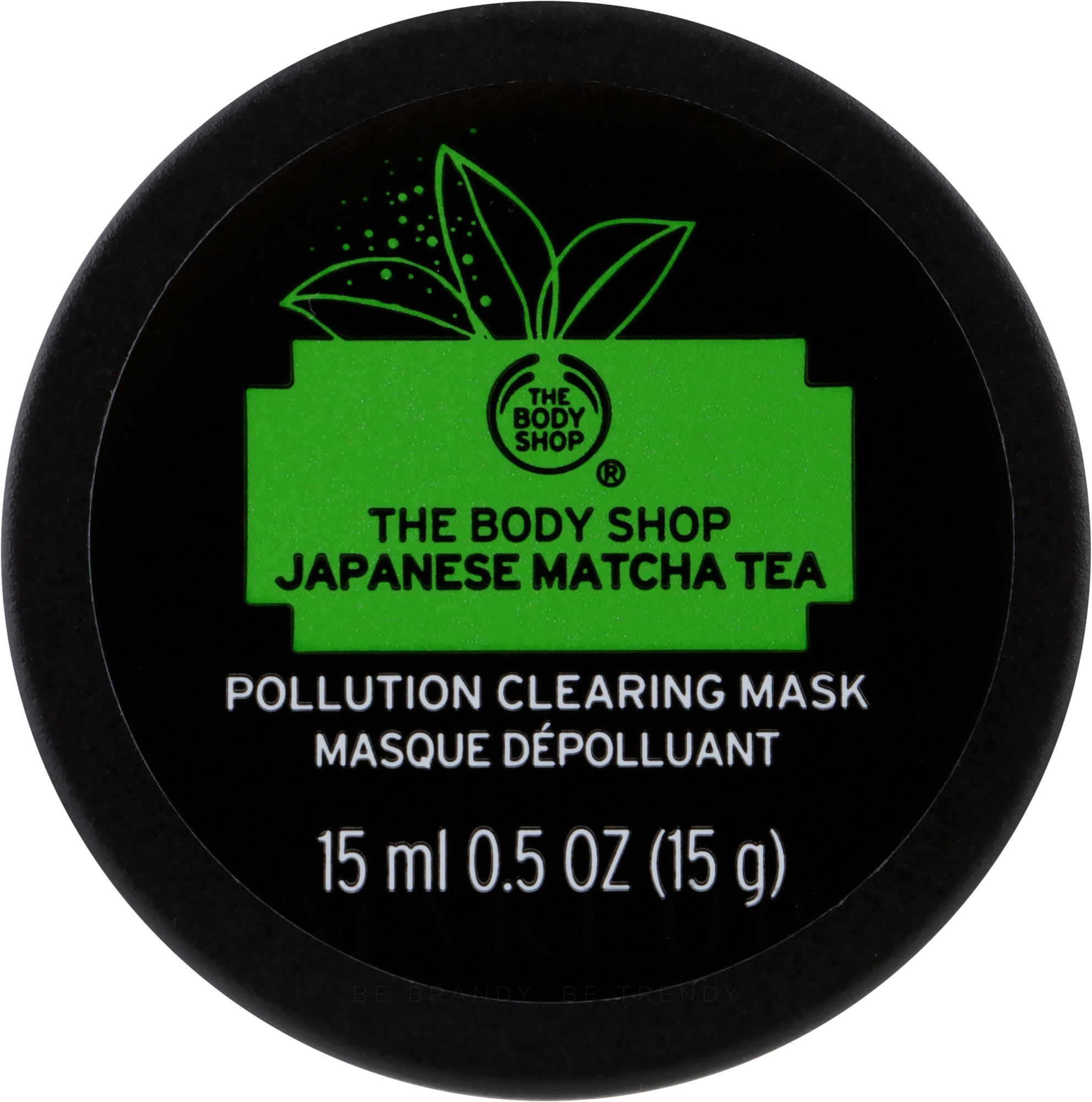 Antioxidative Gesichtsmaske mit japanischem Matcha Tee - The Body Shop Matcha Facial Mask — Bild 15 ml