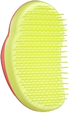 Haarbürste - Tangle Teezer The Original Salmon Pink Hyper Yellow  — Bild N3