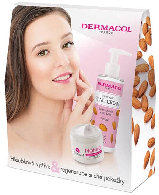 Gesichts- und Handpflegeset - Dermacol Natural (Handcreme 150ml + Gesichtscreme 50ml) — Bild N1