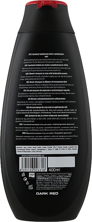 Shampoo-Duschgel für Männer - Lilien For Men Body & Hair Dark Red Shower & Shampoo — Bild N2