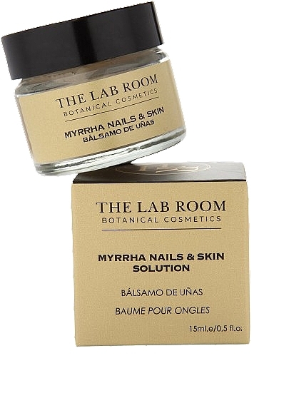 Balsam für schwache Nägel und raue Haut  - The Lab Room Myrrha Nails & Skin Solution  — Bild N3