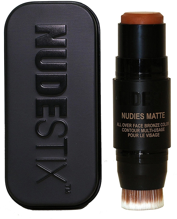 Bronzer-Stick - Nudestix Nudies Matte All Over Face Bronze Color — Bild N1