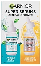 Set - Garnier Skin Naturals Super Serums Clinically Proven (Serum 2x30ml)  — Bild N1