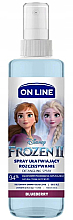 Düfte, Parfümerie und Kosmetik Haarspray mit Blaubeere - On Line Disney Frozen II Blueberry Spray
