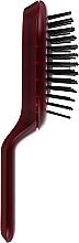 Haarbürste korallenrot - Janeke Bag Curvy Hairbrush — Bild N3