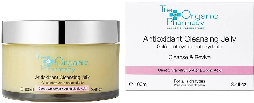 Gelee-Gesichtsreiniger - The Organic Pharmacy Antioxidant Cleansing Jelly — Bild N1