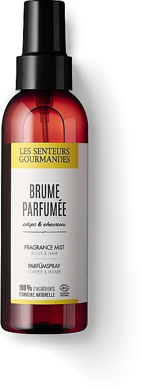 Parfümierter Nebel für Körper und Haar mit natürlichen Inhaltsstoffen - Les Senteurs Gourmandes Fragrance Mist Body & Hair — Bild N1