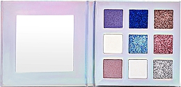 Lidschattenpalette mit 9 schimmernden Farben - 7 Days Shine, Bombita! Glitter Eyeshadows Palette 9 Colors — Bild N2
