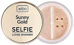 Highlighter für Gesicht - Wibo Sunny Gold Selfie Loose Shimmer — Bild N1