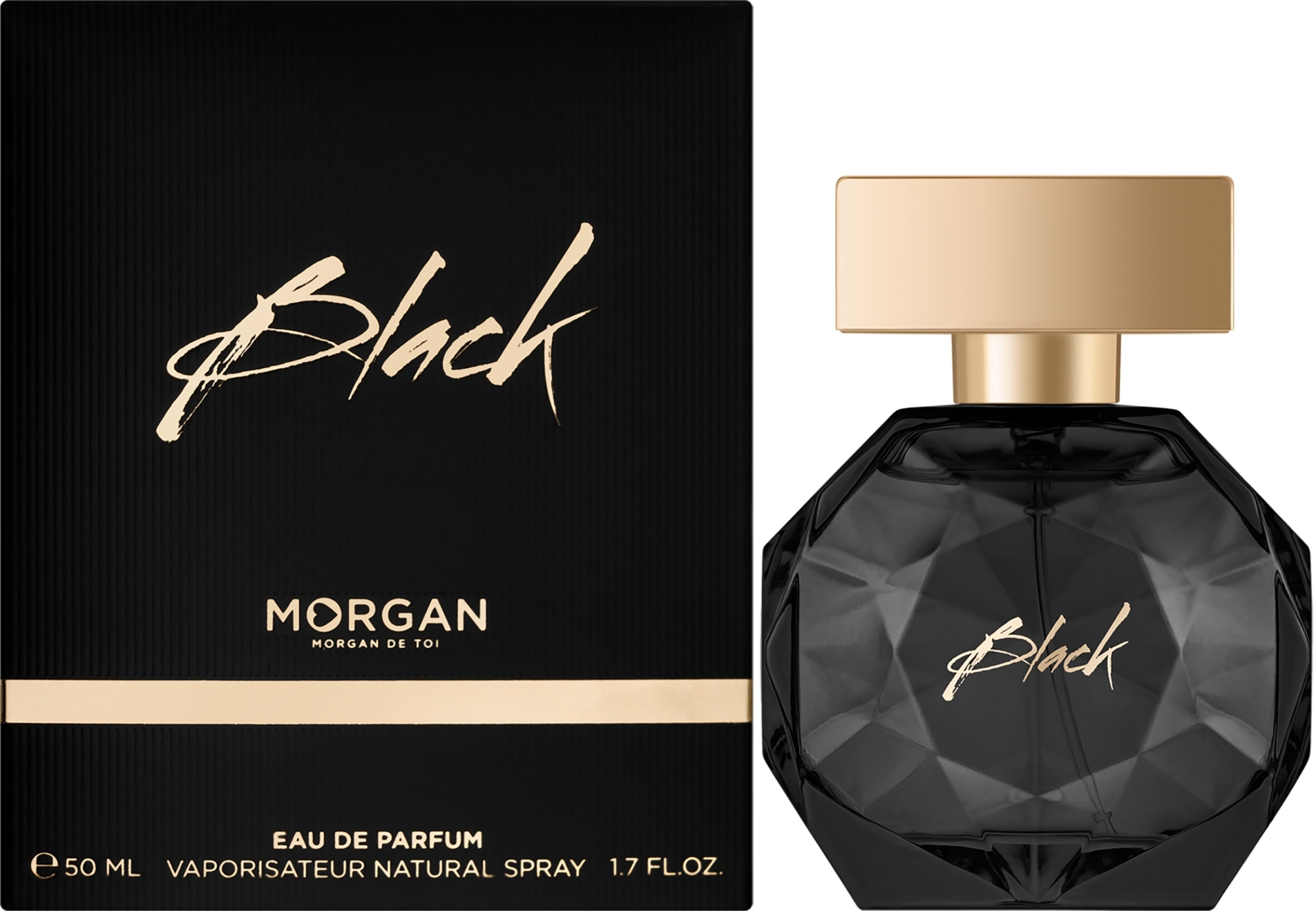 Morgan Black By Morgan - Eau de Parfum — Bild 50 ml