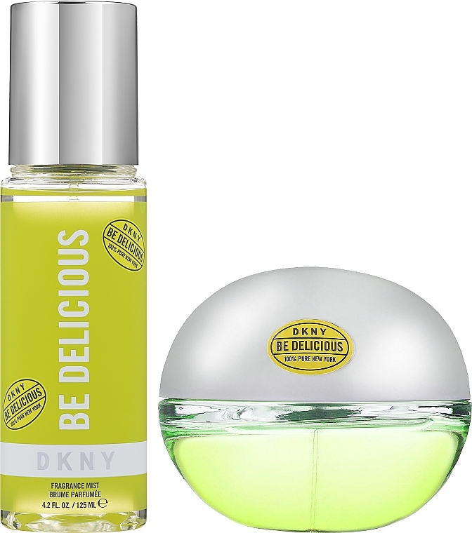 DKNY Be Delicious - Duftset (Eau de Parfum /100 ml + Körpernebel /125 ml + Kosmetiktasche)  — Bild N1