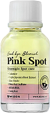 Düfte, Parfümerie und Kosmetik Beruhigendes Nachtserum gegen Akne und Hautunreinheiten - Mizon Pink Spot Good Bye Blemish Overnight Spot Care