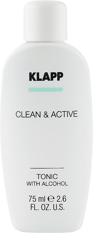 Belebendes Gesichtswasser mit Brennnessel-Extrakt - Klapp Clean & Active Tonic with Alcohol — Bild N1