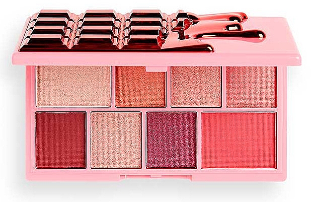 GESCHENK! Lidschatten-Palette - I Heart Revolution Eyeshadow Mini Chocolate Palette Cherry  — Bild N1