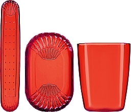 Accessoire-Set 42058 transparentes Rot  - Top Choice Set (Accessoires 3 St.)  — Bild N1