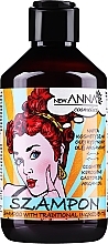 Düfte, Parfümerie und Kosmetik Haarshampoo mit kosmetischem Kerosin, Rizinus- und Arganöl - New Anna Cosmetics Retro Hair Care Shampoo