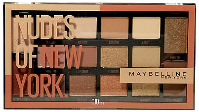 Lidschattenpalette - Maybelline Nudes of New York Eye Palette — Bild N1