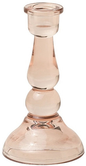 Kerzenhalter aus Glas - Paddywax Tall Glass Taper Holder Pink — Bild N1