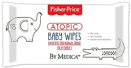 Düfte, Parfümerie und Kosmetik Sanfte und beruhigende Baby Feuchttücher - Fisher Price Atopic Baby Wipes