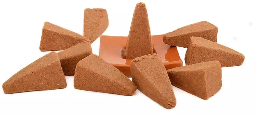 Räucherkegel Sandelholz - Maroma Encens d'Auroville Cone Incense Sandalwood — Bild N3