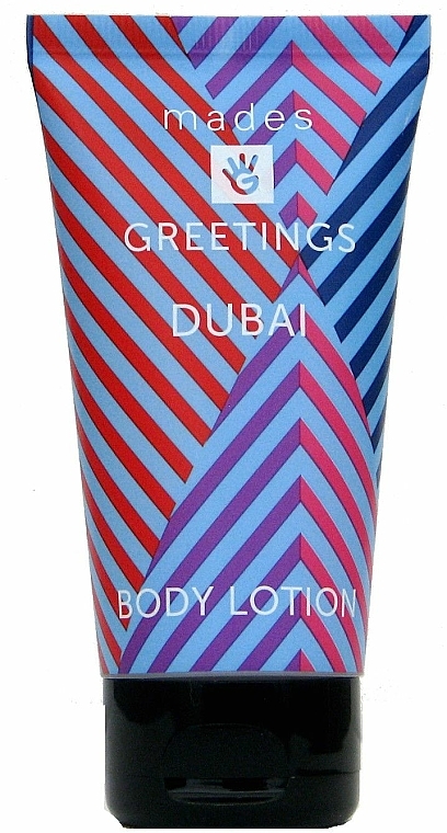 Körperlotion Dubai - Mades Cosmetics Greetings Body Lotion — Bild N1