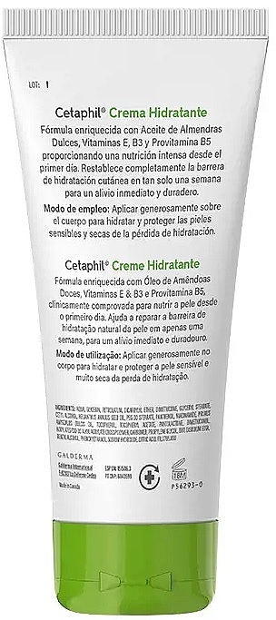 Feuchtigkeitscreme für Gesicht und Körper - Cetaphil Hidratante Cream — Bild N2