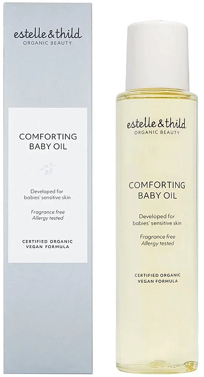 Beruhigendes und pflegendes Babyöl - Estelle & Thild BioCare Baby Comforting Body Oil — Bild N1